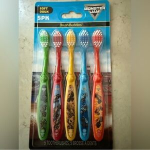 Monster Jam Toothbrush Set - 5 Pack